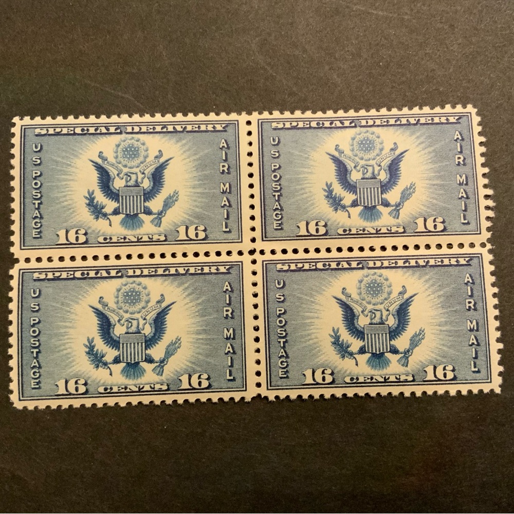 Eagle 16 cents  US Postage Air Mail Stamps
